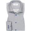 ETON Hemd 1000/02035/27 Slim Fit, Twill, Blau gemustert, Blau