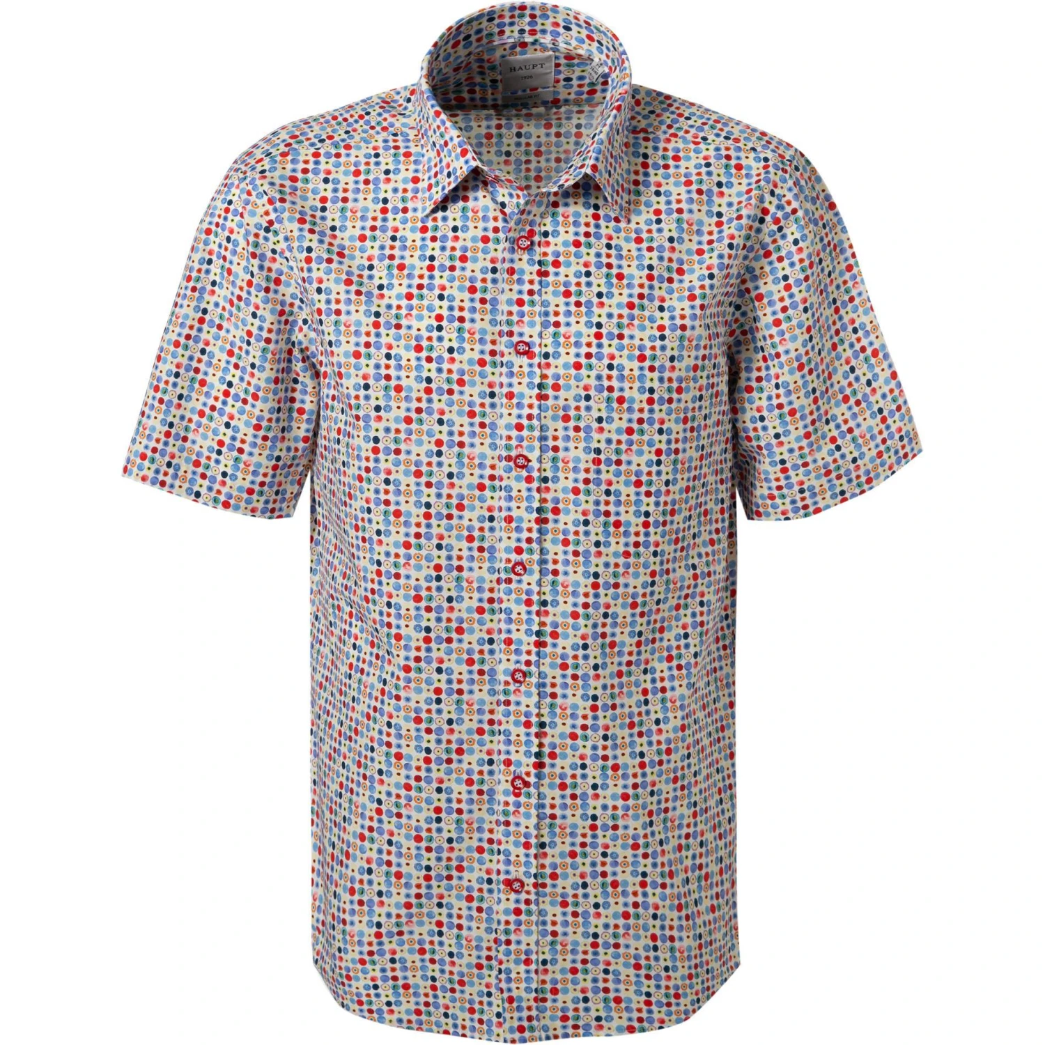 Haupt Hemd 7112808219/40405 Kurzarmhemd, Regular Fit, Baumwolle, Multicolour gemustert, Multicolor 1 Haupt Hemd 7112808219/40405 Kurzarmhemd, Regular Fit, Baumwolle, Multicolour gemustert, Multicolor