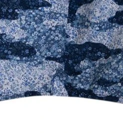 Haupt Hemd 7112838251/40708 Kurzarmhemd, Regular Fit, Baumwolle, Dunkelblau-weiß gemustert, Dunkelblau-weiß -hemdenverkauf 363272 norm4