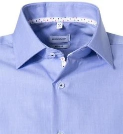 Seidensticker Hemd 197951/13 Regular Fit, Baumwolle, Blau meliert, Blau 6 Seidensticker Hemd 197951/13 Regular Fit, Baumwolle, Blau meliert, Blau -hemdenverkauf 363332 norm2