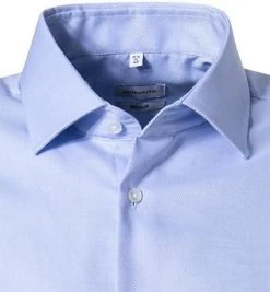 Seidensticker Hemd 193651/11 Kurzarmhemd, Regular Fit, Baumwolle, Hellblau , Mittelblau -hemdenverkauf 363338 norm2