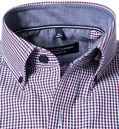 CasaModa Hemd 913645800/401 Kurzarmhemd, Comfort Fit, Baumwolle, Rot-blau kariert, Rot 3 CasaModa Hemd 913645800/401 Kurzarmhemd, Comfort Fit, Baumwolle, Rot-blau kariert, Rot – Bild 3