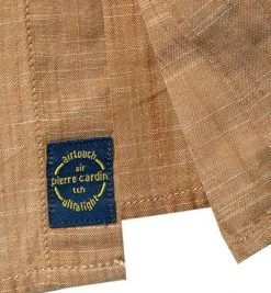 Pierre Cardin Hemd 53916/000/27175/9056 Kurzarmhemd, Modern Fit, Baumwolle, Hellbraun meliert, Hellbraun -hemdenverkauf 363482 norm3