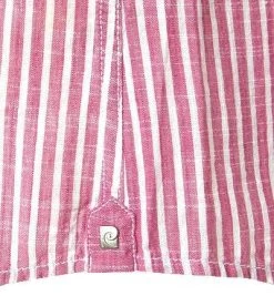 Pierre Cardin Hemd 53916/000/27174/9033 Kurzarmhemd, Modern Fit, Baumwolle, Rosa gestreift, Rosa -hemdenverkauf 363572 norm4