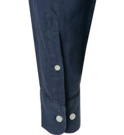 HACKETT Hemd HM308744/5PF Slim Fit, Reines Leinen, Blau, Nachtblau -hemdenverkauf 363693 norm3