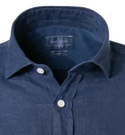 HACKETT Hemd HM308745/5PF Slim Fit, Reines Leinen, Nachtblau 7 HACKETT Hemd HM308745/5PF Slim Fit, Reines Leinen, Nachtblau -hemdenverkauf 363740 norm2