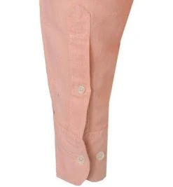 HACKETT Hemd HM308745/368 Slim Fit, Leinen, Lachsrosa -hemdenverkauf 363741 norm3