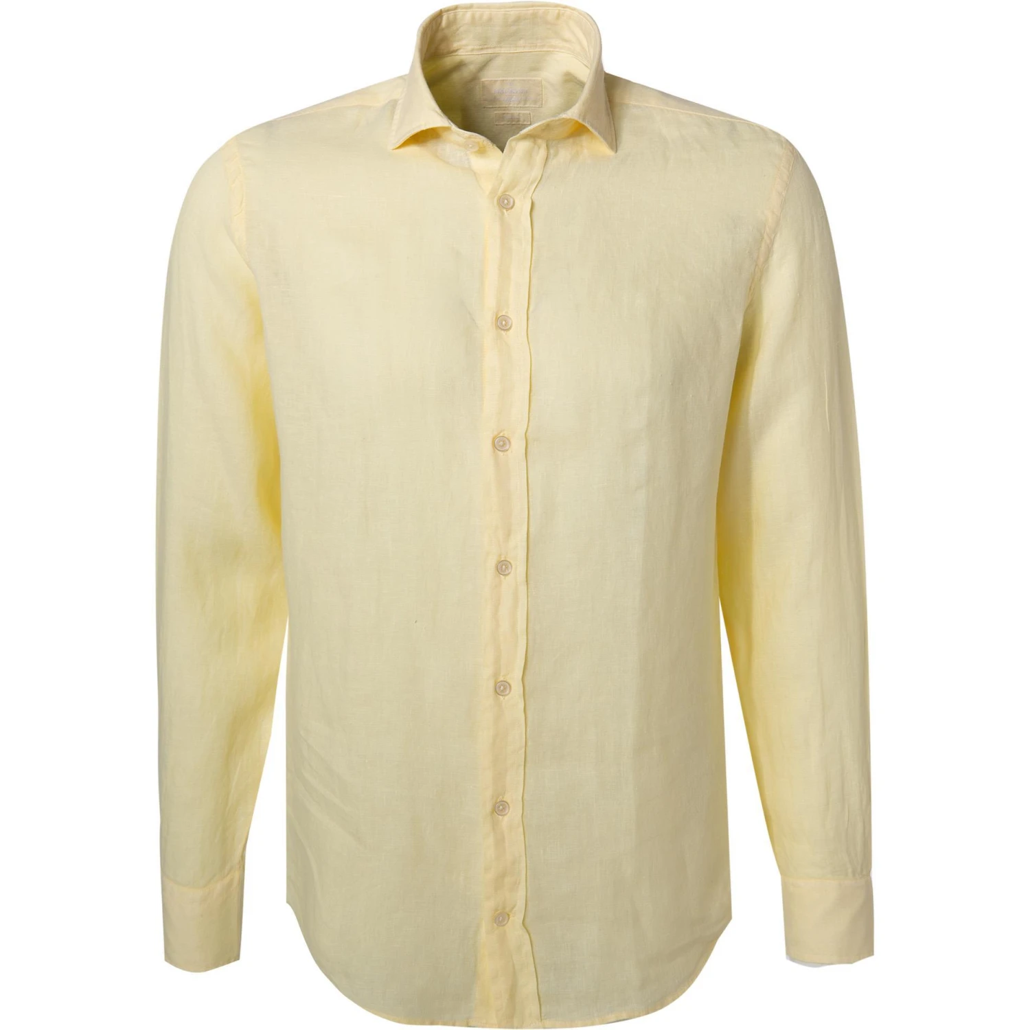 HACKETT Hemd HM308745/019 Slim Fit, Reines Leinen, Gelb 1 HACKETT Hemd HM308745/019 Slim Fit, Reines Leinen, Gelb