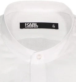 KARL LAGERFELD Hemd 605035/60/511667/10 Modern Fit, Leinen, Weiß -hemdenverkauf 363894 norm2