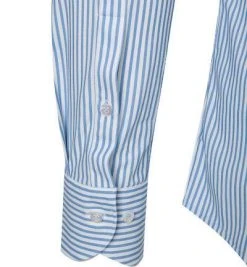 fakts Hemd 6013/213 Slim Fit, Jersey geruchshemmend, Hellblau-weiß gestreift, Hellblau -hemdenverkauf 363973 norm3