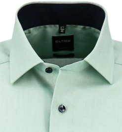 OLYMP Luxor Modern Fit 0400/12/40 Kurzarmhemd, Baumwolle, Hellgrün -hemdenverkauf 364018 norm2