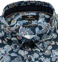 Fynch-Hatton Hemd 1121 6100/6103 Casual Fit, Baumwolle, Navy gemustert, Navy -hemdenverkauf 364034 norm2