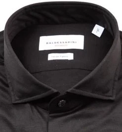 BALDESSARINI Hemd B3 11000.4915/9000 Tailored Fit, Jersey, Schwarz -hemdenverkauf 364116 norm2