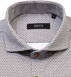 DESOTO Luxury Hemd Hai 41708-30/836 Jersey, Braun-weiß gemustert, Braun-weiß 6 DESOTO Luxury Hemd Hai 41708-30/836 Jersey, Braun-weiß gemustert, Braun-weiß -hemdenverkauf 364232 norm2