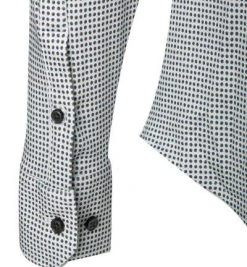 DESOTO Hemd New Hai 43307-3/804 Jersey, Weiß-blau gemustert, Weiß-blau -hemdenverkauf 364240 norm3