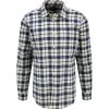 Barbour Sealton Shirt washed navy MSH4900NY51 Hemd, Tailored Fit, Baumwolle, Navy-ecru kariert