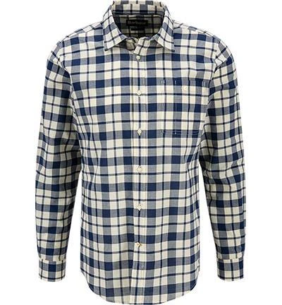 Barbour Sealton Shirt washed navy MSH4900NY51 Hemd, Tailored Fit, Baumwolle, Navy-ecru kariert 2 Barbour Sealton Shirt washed navy MSH4900NY51 Hemd, Tailored Fit, Baumwolle, Navy-ecru kariert – Bild 2