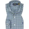 Polo Ralph Lauren Hemd 781832945/001 Mikrofaser atmungsaktiv, Blau-grün kariert, Blau-grün