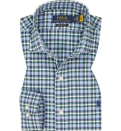 Polo Ralph Lauren Hemd 781832945/001 Mikrofaser atmungsaktiv, Blau-grün kariert, Blau-grün 2 Polo Ralph Lauren Hemd 781832945/001 Mikrofaser atmungsaktiv, Blau-grün kariert, Blau-grün – Bild 2