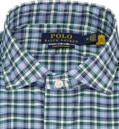 Polo Ralph Lauren Hemd 781832945/001 Mikrofaser atmungsaktiv, Blau-grün kariert, Blau-grün 6 Polo Ralph Lauren Hemd 781832945/001 Mikrofaser atmungsaktiv, Blau-grün kariert, Blau-grün -hemdenverkauf 364791 norm2