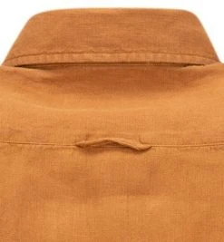 Marc O'Polo Hemd 123 7428 41014/768 Kurzarmhemd, Regular Fit, Reines Leinen, Braun -hemdenverkauf 365047 norm3