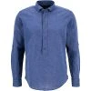 JOOP! Hemd Henry 30009257/440 Leinen-Baumwolle, Indigo