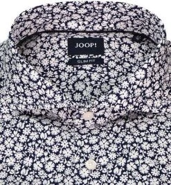 JOOP! Hemd Pejos 30024921/401 Slim Fit, Baumwolle, Nachtblau-weiß gemustert, Nachtblau-weiß 6 JOOP! Hemd Pejos 30024921/401 Slim Fit, Baumwolle, Nachtblau-weiß gemustert, Nachtblau-weiß -hemdenverkauf 365365 norm2
