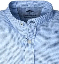 Fynch-Hatton Hemd 1121 6048/6043 Casual Fit, Reines Leinen, Blau gepunktet, Blau -hemdenverkauf 365386 norm2