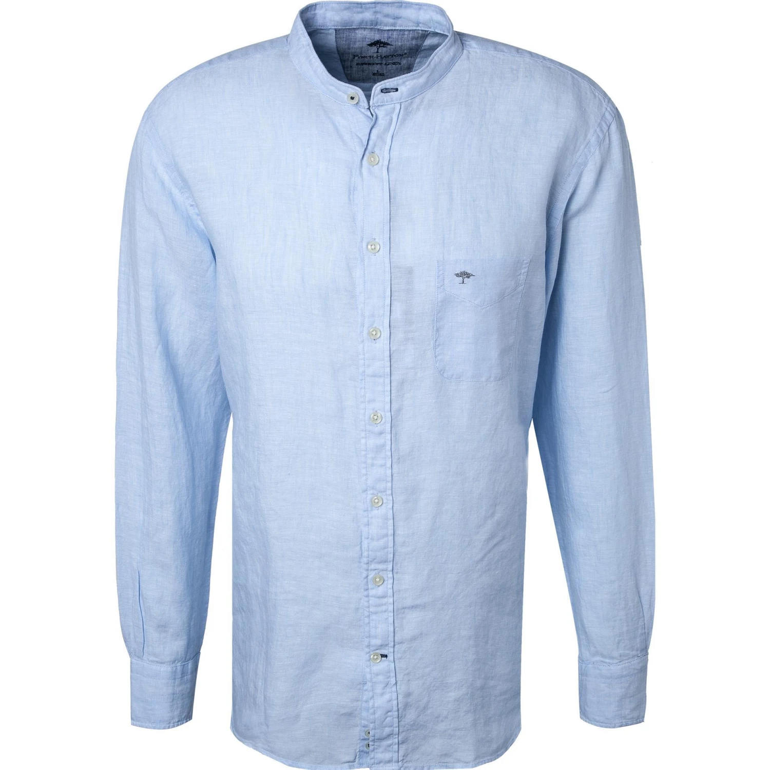 Fynch-Hatton Hemd 1121 6038/6031 Casual Fit, Reines Leinen, Hellblau meliert, Hellblau 1 Fynch-Hatton Hemd 1121 6038/6031 Casual Fit, Reines Leinen, Hellblau meliert, Hellblau