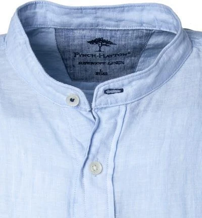 Fynch-Hatton Hemd 1121 6038/6031 Casual Fit, Reines Leinen, Hellblau meliert, Hellblau 3 Fynch-Hatton Hemd 1121 6038/6031 Casual Fit, Reines Leinen, Hellblau meliert, Hellblau – Bild 3