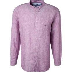 Fynch-Hatton Hemd 1121 6038/6038 Casual Fit, Reines Leinen, Flieder meliert, Flieder