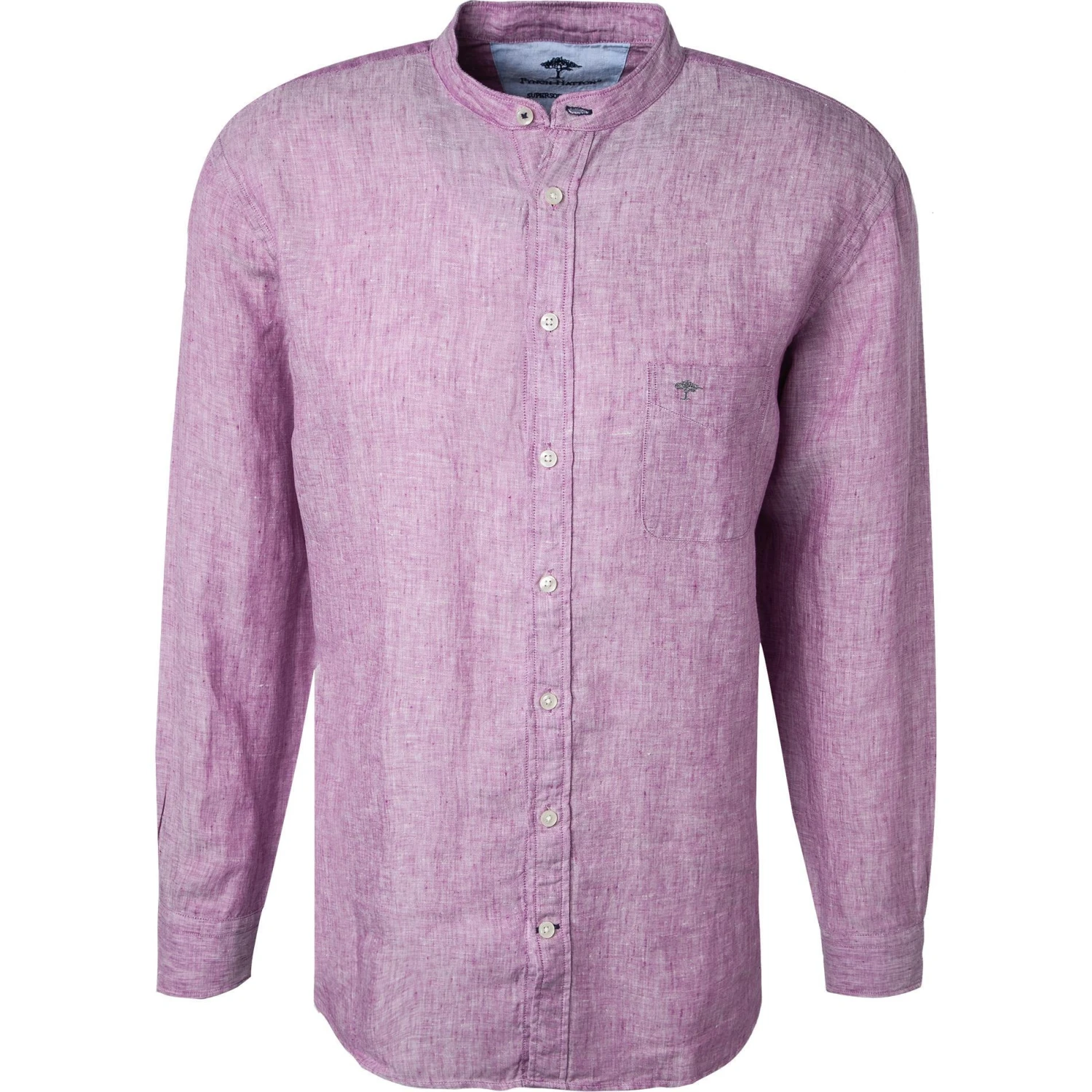 Fynch-Hatton Hemd 1121 6038/6038 Casual Fit, Reines Leinen, Flieder meliert, Flieder 1 Fynch-Hatton Hemd 1121 6038/6038 Casual Fit, Reines Leinen, Flieder meliert, Flieder