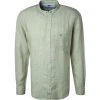 Fynch-Hatton Hemd 1121 6038/6039 Casual Fit, Reines Leinen, Lime meliert, Lime