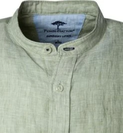 Fynch-Hatton Hemd 1121 6038/6039 Casual Fit, Reines Leinen, Lime meliert, Lime -hemdenverkauf 365396 norm2