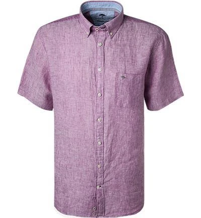 Fynch-Hatton Hemd 1121 6031/6038 Kurzarmhemd, Casual Fit, Reines Leinen, Flieder meliert, Flieder 2 Fynch-Hatton Hemd 1121 6031/6038 Kurzarmhemd, Casual Fit, Reines Leinen, Flieder meliert, Flieder – Bild 2