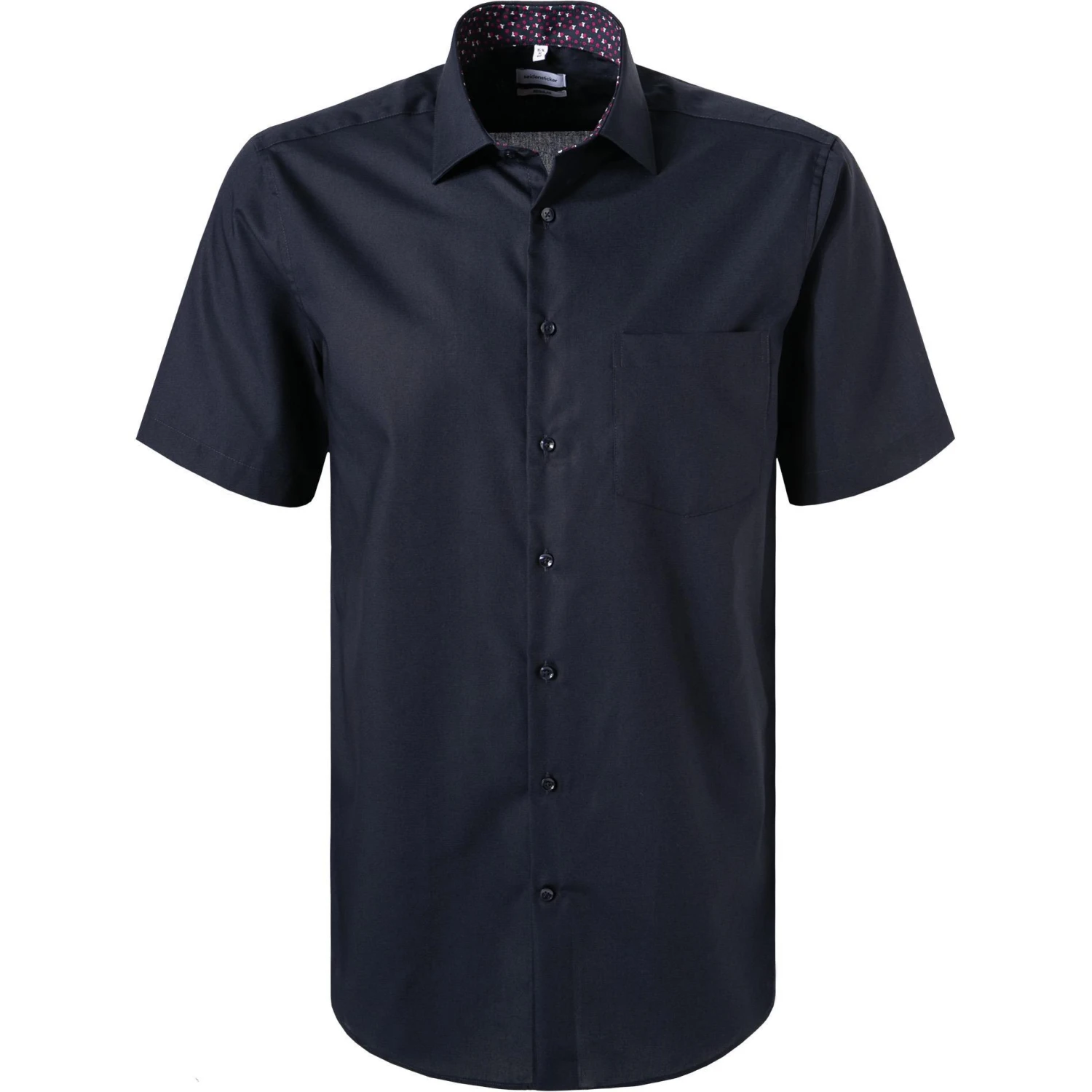 Seidensticker Hemd 197851/19 Kurzarmhemd, Regular Fit, Baumwolle, Navy 1 Seidensticker Hemd 197851/19 Kurzarmhemd, Regular Fit, Baumwolle, Navy