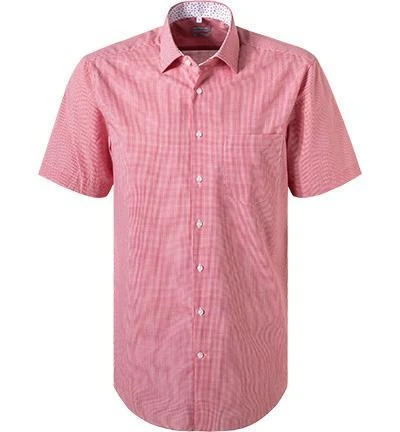 Seidensticker Hemd 197981/46 Kurzarmhemd, Regular Fit, Baumwolle, Rot-weiß kariert, Rot 2 Seidensticker Hemd 197981/46 Kurzarmhemd, Regular Fit, Baumwolle, Rot-weiß kariert, Rot – Bild 2