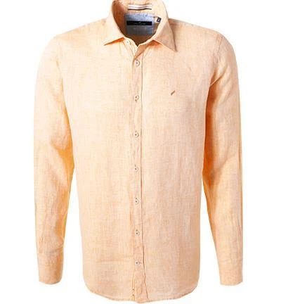 Daniel Hechter Hemd 60255/111610/150 Modern Fit, Reines Leinen, Aprikot 2 Daniel Hechter Hemd 60255/111610/150 Modern Fit, Reines Leinen, Aprikot – Bild 2