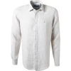 Daniel Hechter Hemd 60255/111610/410 Modern Fit, Reines Leinen, Beige meliert, Sand