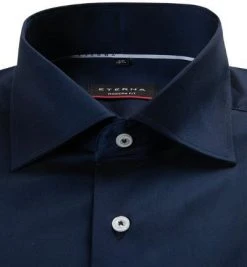 ETERNA Hemd 3377/X18K/19 Modern Fit, Mikrofaser atmungsaktiv, Dunkelblau -hemdenverkauf 365634 norm2