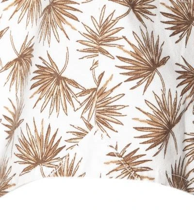 BOSS Hemd Rash 50448073/263 Kurzarmhemd, Baumwoll-Stretch, Weiß-hellbraun gemustert, Khaki 4 BOSS Hemd Rash 50448073/263 Kurzarmhemd, Baumwoll-Stretch, Weiß-hellbraun gemustert, Khaki – Bild 4