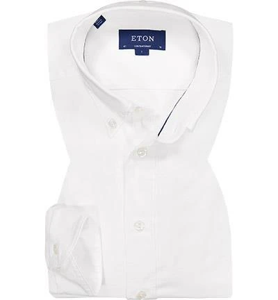ETON Hemd 9375/59396/01 Contemporary Fit, Baumwolle, Weiß 2 ETON Hemd 9375/59396/01 Contemporary Fit, Baumwolle, Weiß – Bild 2