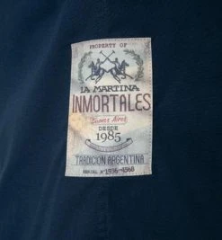 LA MARTINA Hemd RMC312/PP483/07017 Regular Fit, Baumwolle, Navy -hemdenverkauf 366092 norm4