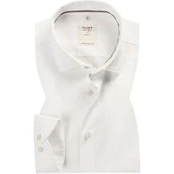 OLYMP Level Five Body Fit smartbusiness 3500/74/00 Hemd, Baumwoll-Stretch, Weiß