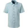 OLYMP Luxor Modern Fit 1262/72/43 Kurzarmhemd, Baumwolle, Türkis