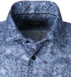 OLYMP Signature Tailored Fit 8550/74/14 Hemd, Reines Leinen, Nachtblau gemustert, Nachtblau 7 OLYMP Signature Tailored Fit 8550/74/14 Hemd, Reines Leinen, Nachtblau gemustert, Nachtblau -hemdenverkauf 366408 norm2