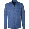 ETON Overshirt 1000/02088/26 Reines Leinen, Blau