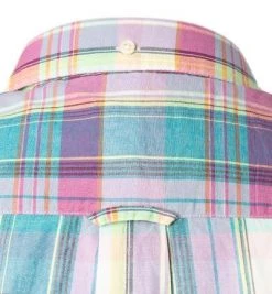 Gant Hemd 3018621/460 Kurzarmhemd, Regular Fit, Baumwolle, Multicolour kariert, Multicolor -hemdenverkauf 366565 norm3
