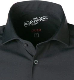 PURE Hemd 3387-22150/001 Kurzarmhemd, Funktionsmaterial, Schwarz -hemdenverkauf 366636 norm2