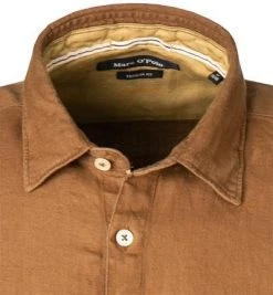 Marc O'Polo Hemd 123 7428 42082/768 Regular Fit, Reines Leinen, Braun 7 Marc O'Polo Hemd 123 7428 42082/768 Regular Fit, Reines Leinen, Braun -hemdenverkauf 366657 norm2